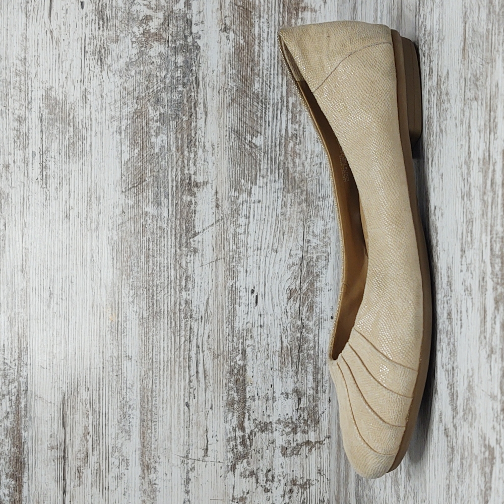 Earth Suede Leather Bellwether Ballet Flats